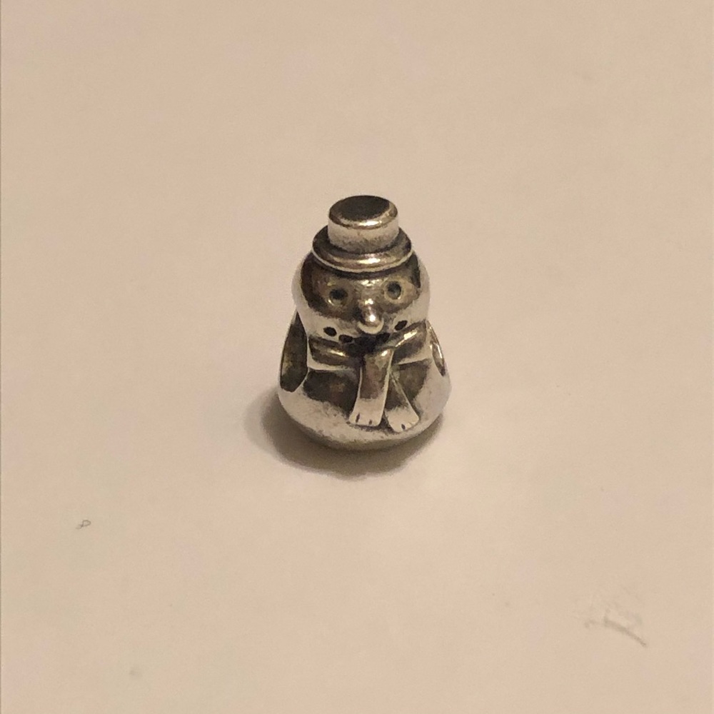 Authentic pandora snowman charm